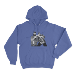 Post Malone And Morgan Wallen Unisex Hoodie Blue