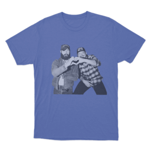 Post Malone And Morgan Wallen Unisex T Shirt Blue