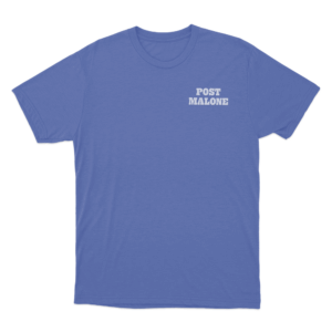 Post Malone Unisex T Shirt Blue