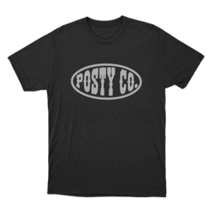 Posty Co. Logo Unisex T Shirt Black