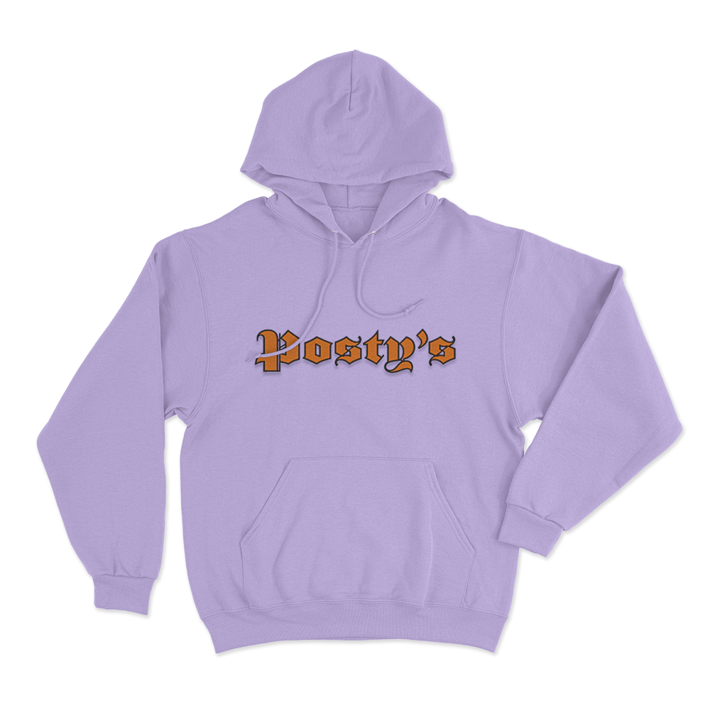 Posty's Logo Unisex Hoodie Purple Postys Logo Unisex Hoodie Purple